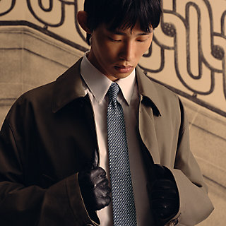 H Scintillant tie | Hermès Mainland China